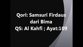 QORI internasional Syamsuri firdaus surat Al Kahfi ayat 109