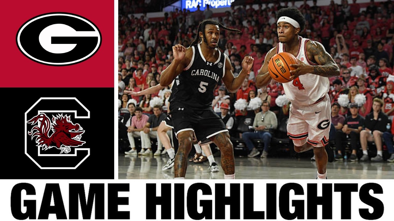 South Carolina vs Georgia Highlights | Men's Basketball | College Basketball 2026