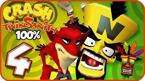 Crash Twinsanity Walkthrough Part 4 ๑ 100% ๑ (PS2, XBOX)