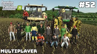 💪🌽AMAZING MAIZE SILAGE HARVEST W/ AN INCREDIBLE TEAM| CARPATHIAN | FS25 Multiplayer | Episode 52