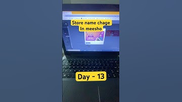 How to change meesho seller store name ?? #meeshoseller #onlineseller
