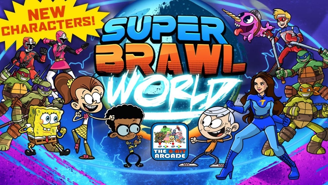 3 new characters. Nickelodeon игры. Super Brawl Universe персонажи. Super Brawl World. Супер БРАВЛ 3 Никелодеон.