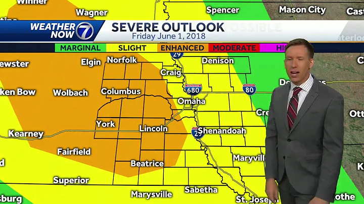 Record heat Friday, strong storms tonight, then a nice weekend
