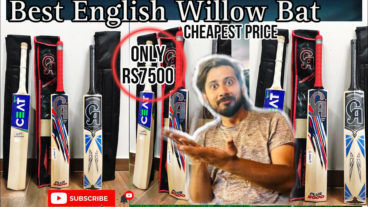 Best Cricket Bat English Willow Bat cheapest Price in Pakistan 2033
