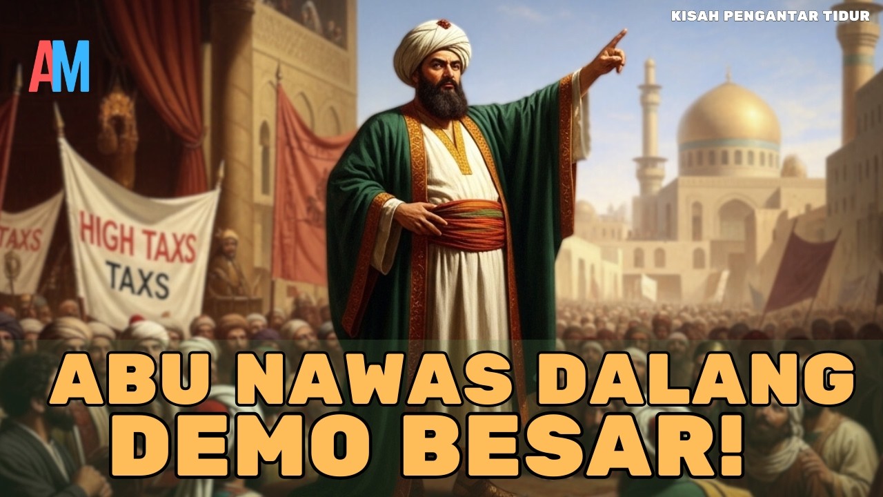 Abu Nawas Jadi Dalang Demo Karena Pajak Istana Sampai Kewalahan | Kisah Pengantar Tidur