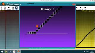 The Impossible Game Custom Level Staircase