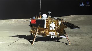 How did China make its national flag shine on the moon? screenshot 5