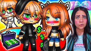 The Nerd Is Secretly A Billionaire? Gacha Life Mini Movie Love Story Reaction