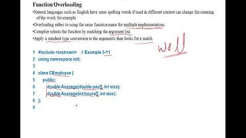 C++ for C programmers (Chapter 3 Unit 8)