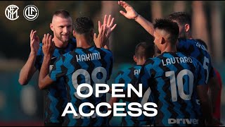 INTER 5-0 LUGANO | OPEN ACCESS | Inter hit five in first pre-season friendly 📹⚫🔵