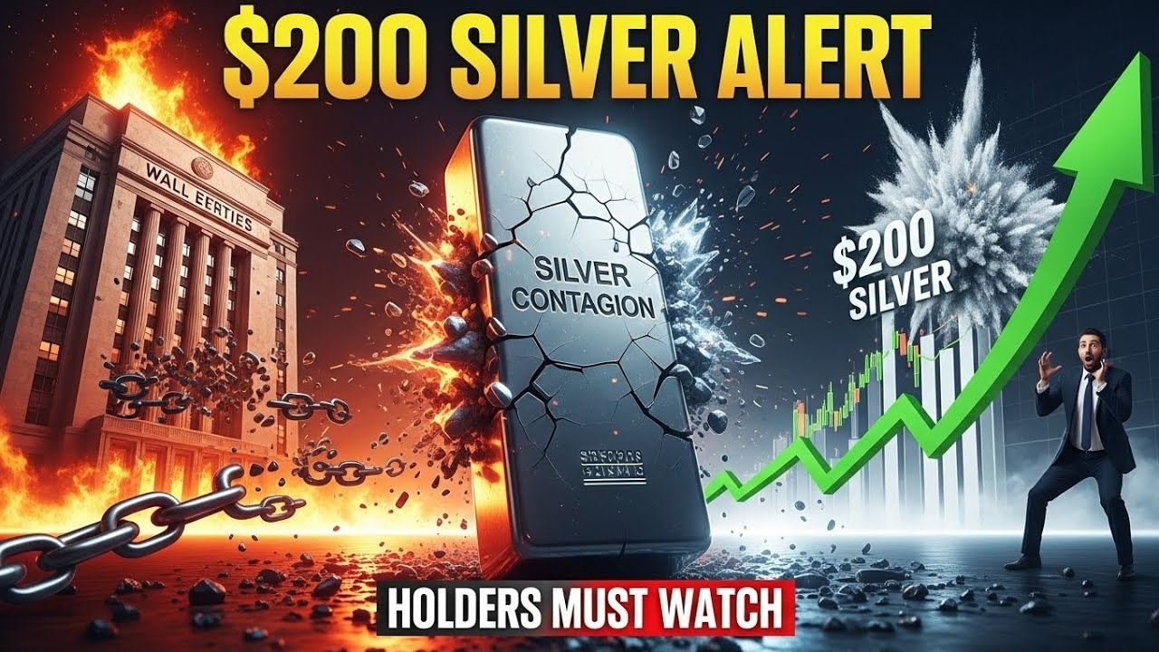$200 Silver Price ALERT – Holders Must Watch NOW