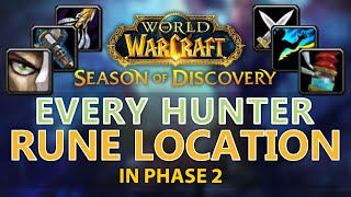 Every Phase 2 Hunter Rune Location! | Season of Discovery Guide