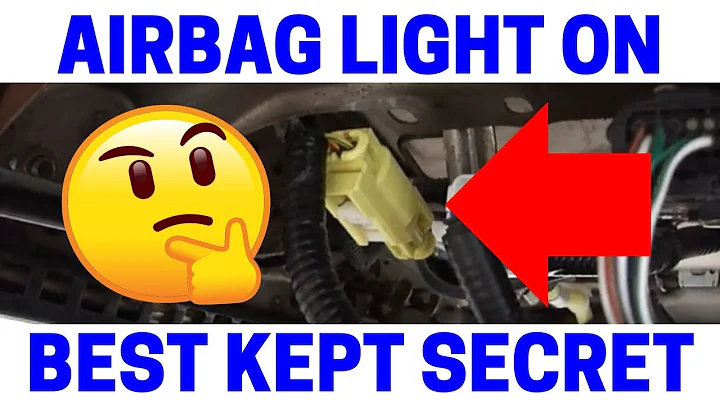 Airbag Warning Light Stays On - Easy Fix!