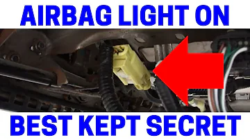 How do I clear my airbag light?