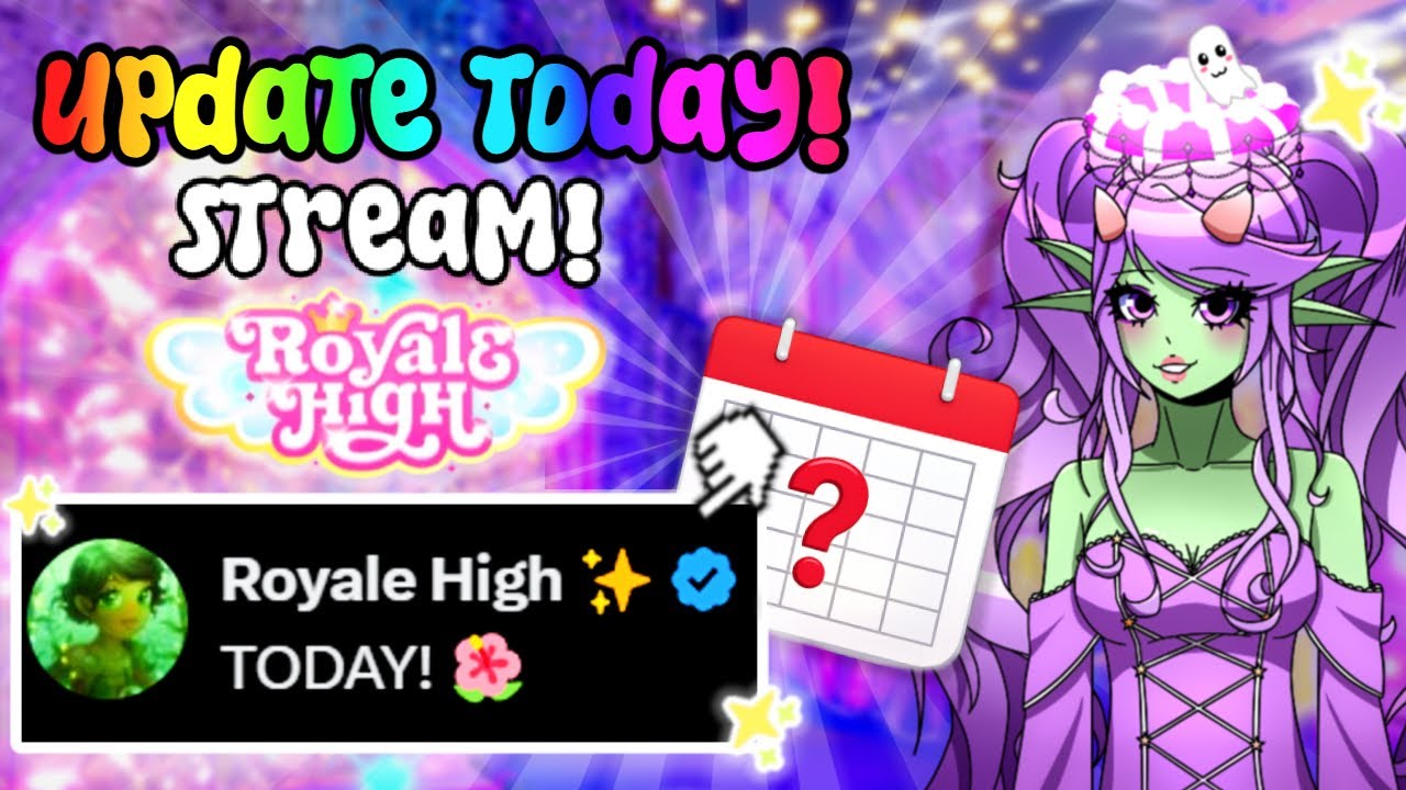 NEW UPDATE OUT NOW! | Roblox Royale High STREAM