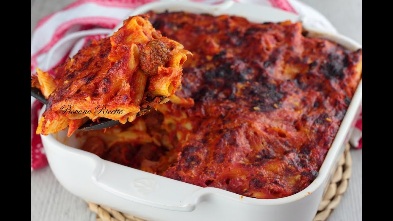Pasta al forno la ricetta pugliese YouTube