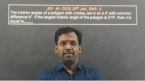 🎯JEE Main 2025 (Jan.) PYQ |Sequence and Series |Dr. Vipin Jaiswal