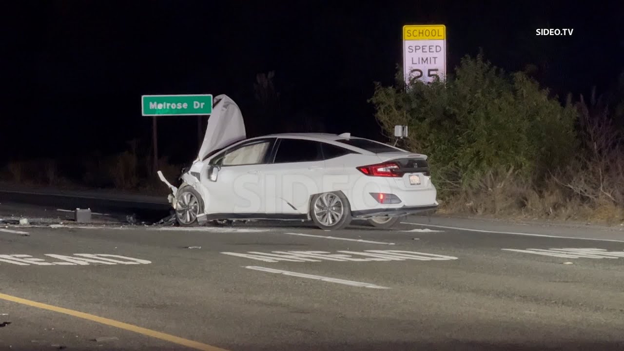 One killed, another hurt in crash - YouTube
