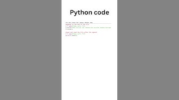 Python File Handling👆