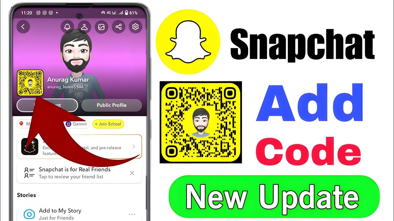 Snapchat qr code add code | New update qr code Snapchat | snapchat qr ...