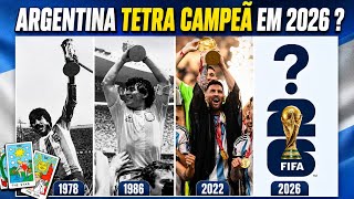COPA DO MUNDO 2026: A ARGENTINA SERÁ TETRA CAMPEÃ? AS CARTAS REVELAM🔮