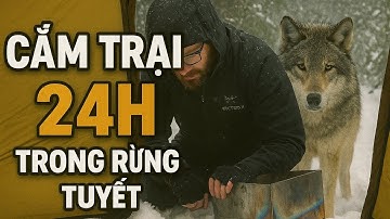 Review Thử Thách Sinh Tồn | Cắm Trại 24H Trong Cơn Bão Tuyết | Xem Thư Giản Trước Khi Ngủ Mỗi Ngày