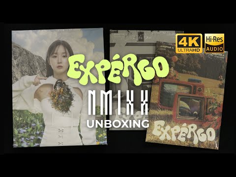 [4K/Hi-Res] UNBOXING NMIXX expérgoㅣ1ST EP