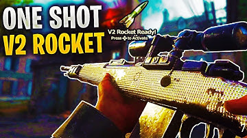 NEW One SHOT SNIPER V2 ROCKET on COD WW2 - FIRST Kar98k NUCLEAR Game Mode