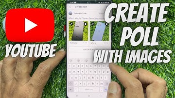 How To Create A Poll With Pictures On YouTube (2022)