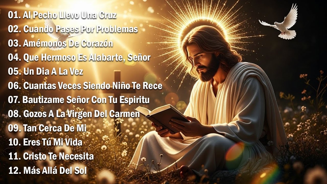 ALABANZAS CATÓLICAS QUE ALIVIAN EL ESTRÉS Y LA ANSIEDAD 🙏🏻🙏🏻TOP 100 MÚSICA CATÓLICA 2025