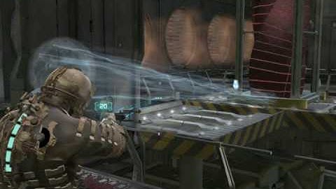 Dead Space impossible mode walkthrough Ch11(1/3) cargo bay