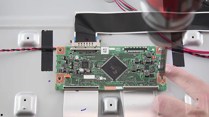 Vizio 60" LED TV T-Con Board Replacement Tutorial Model D60-D3 072-0001-4809