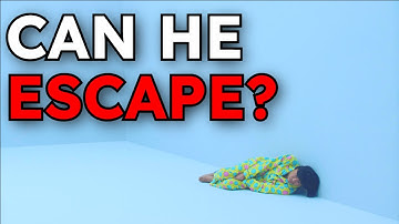 A Man Trapped in a Bizarre White Room Tries To Escape | Symbol Recap