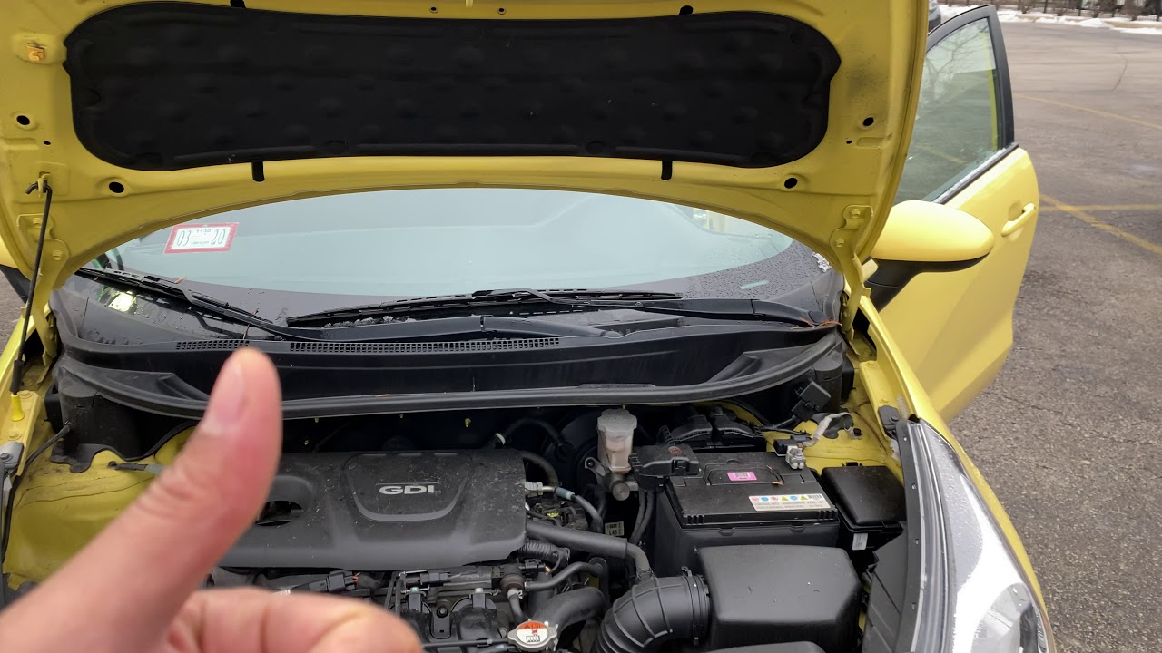 KIA RIO Brake fluid YouTube