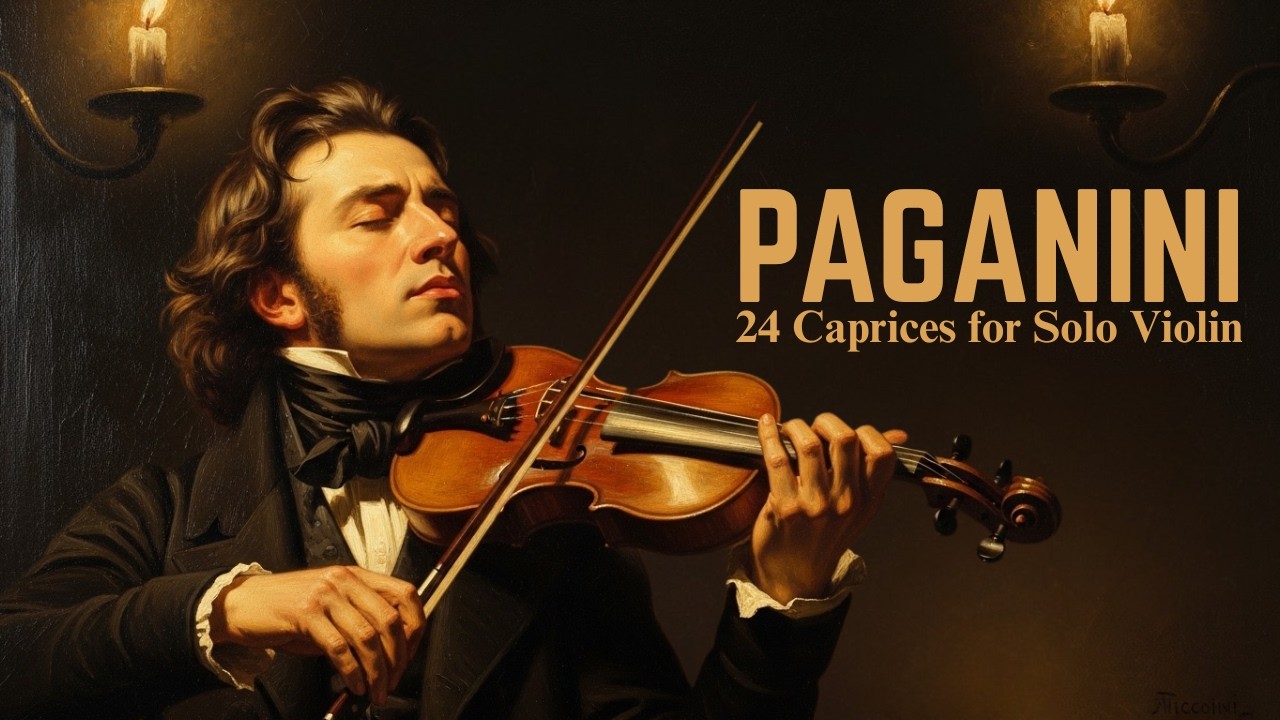 Paganini – 24 Caprices for Solo Violin | The Ultimate Virtuoso Masterpiece