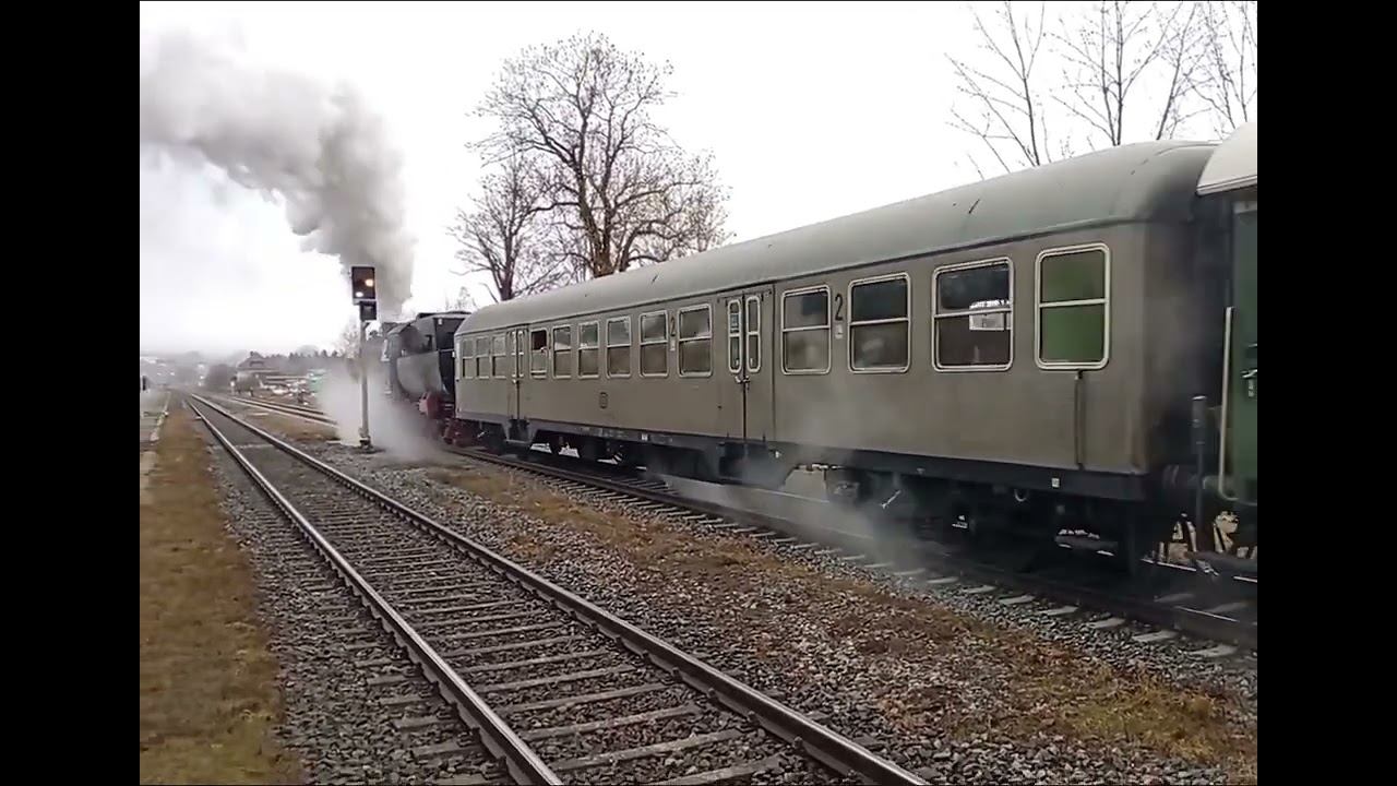 Dampfzug Nürnberg - Dresden IGE, 14.02.2026, Dampflok 52 7409