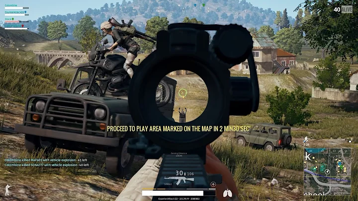 PLAYERUNKNOWN'S BATTLEGROUNDS SAVED BY A BIKE