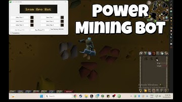 FREE Runescape - Power Mining Bot with Trump Voice and Odablock AI