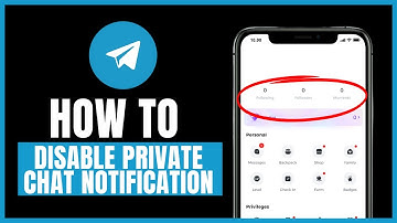 how to disable private chat notification on telegram