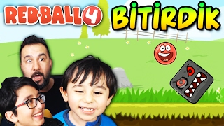 KIRMIZI TOP! BİTİRDİK! | RED BALL 4 FİNAL