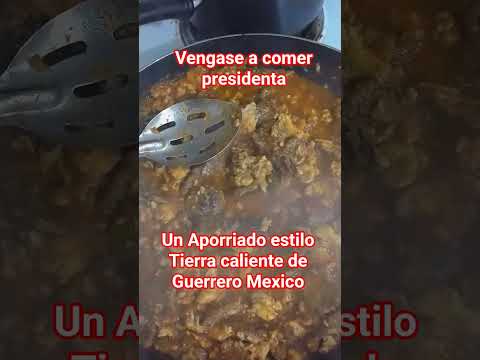 Aporriado estilo Tierra caliente de Guerrero Mexico #comida #resetas #positivitychannel #love
