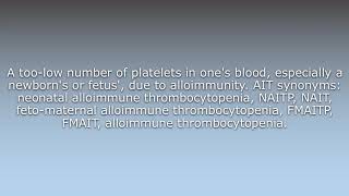 What does AIT mean? Net Worth