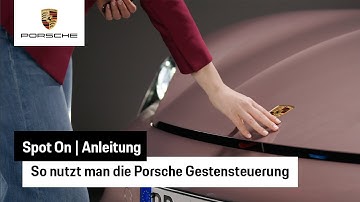 Verwendung der Porsche Gestensteuerung | Anleitung | Spot On