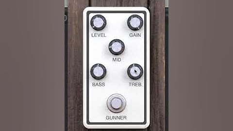 "GUNNER" - Overdrive Pedal Plug-in - Analog Obsession
