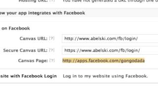 Facebook Simple Login Application screenshot 2