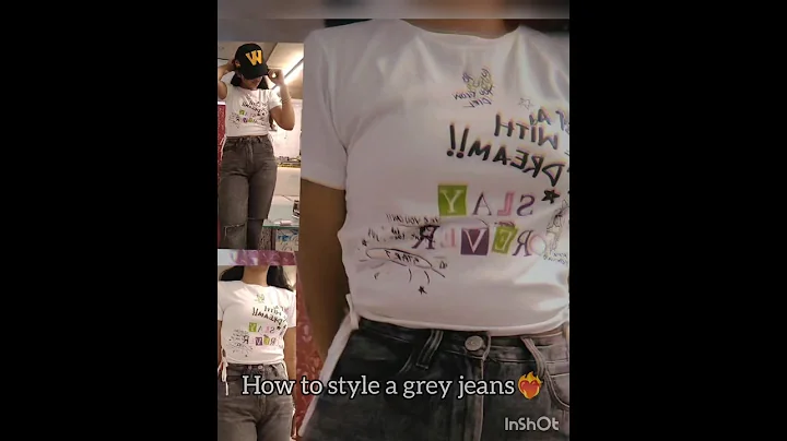 How to style a grey jeans🩶😲||Myntra jeans🤯||zudio top🫣 #youtubeshorts #shorts #howtostyle #myntra