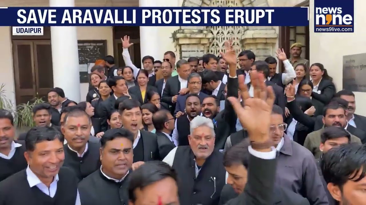 Protests Erupt Across North India Over Supreme Court-Backed Redefinition Of Aravalli Hills | News9