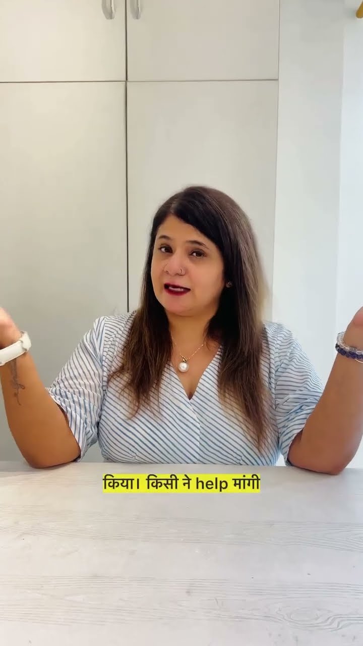 Still from her video: Mulank 2, 6 or 7? 💸 Are You The One Who Always Lends Money & Struggles To Get It Back?