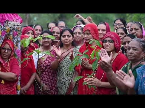 Param Pujya Gadiwalashree Visits - Piplaj || Tree Plantation Event