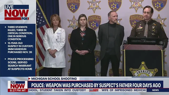 Oxford, Michigan, high school tragedy: Official update | LiveNOW from FOX